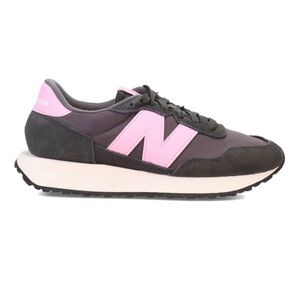 New Balance Women's 237 V1 sneakers in a Blacktop and Lilac colorway